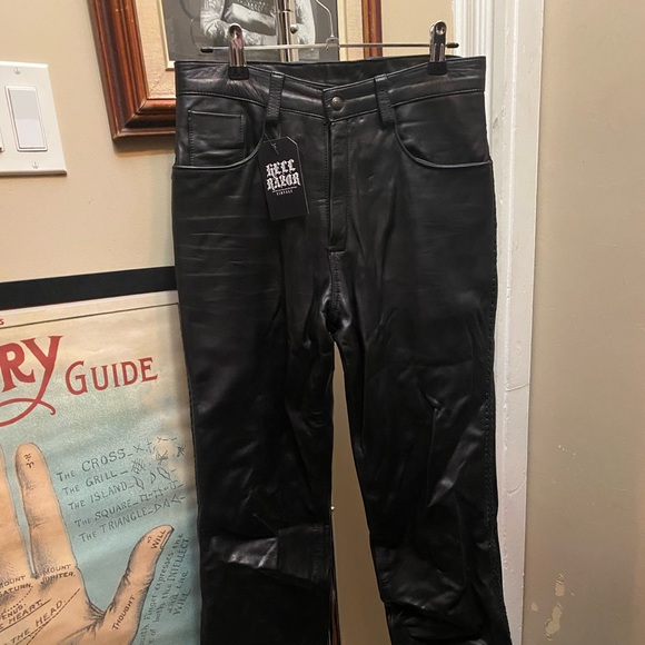 Vintage leather pants - Picture 6 of 6